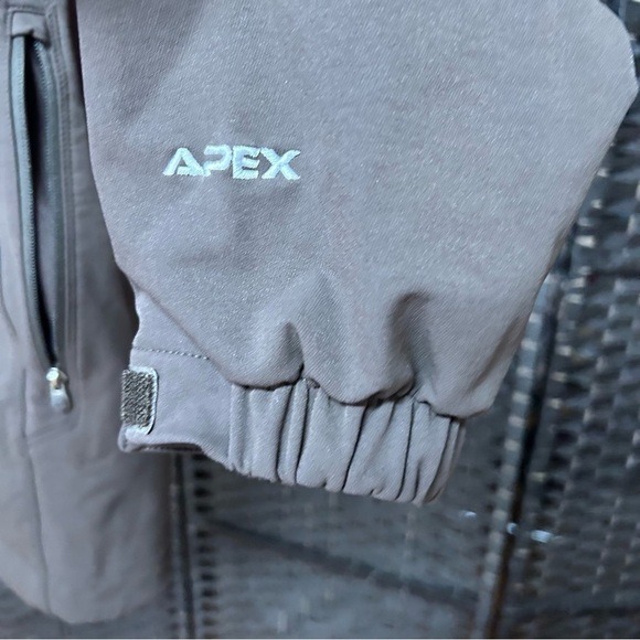 The North Face APEX brown zip up men’s jacket large - Picture 5 of 8